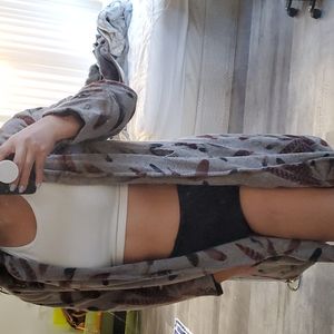 Feather pattern coat/jacket